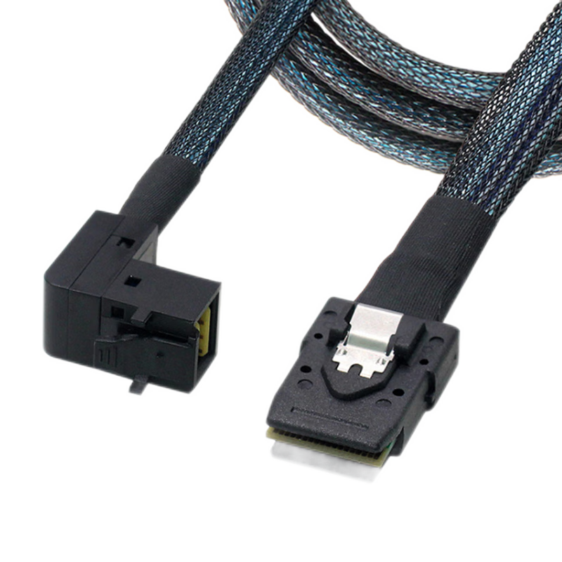 SFF-8087 to SFF-8643 90° Right Angle Cable